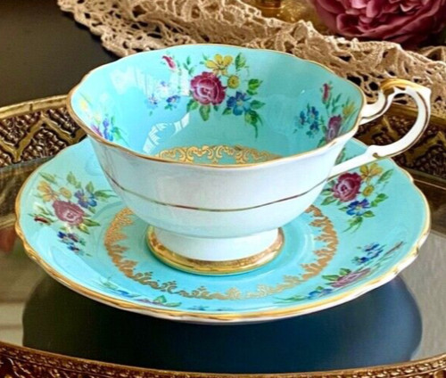 Teacup saucer paragon rare - &,
