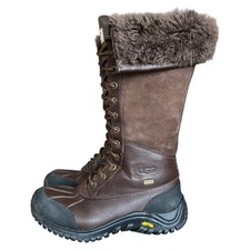 UGG Adirondack Tall Womens Sheepskin Leather Waterproof Winter Snow Boots UK3