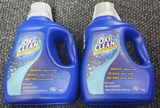 2 OXI CLEAN LAUNDRY DETERGENT 67 LOADS 100.5 oz OXICLEAN SPARKLING FRESH HIGHDEF