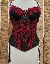 EVIE Basque Red Black Size 36C