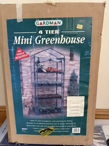 Gardman tier mini greenhouse - tier,
