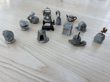 12 Vintage Novelty Pewter