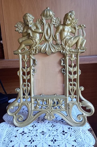 Large antique cast iron ornate - large,