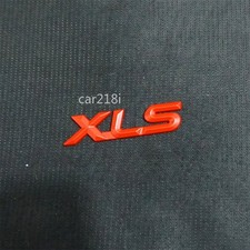 1x Red Matte XLS Metal Emblem