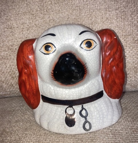 Antique staffordshire spaniel - antique,