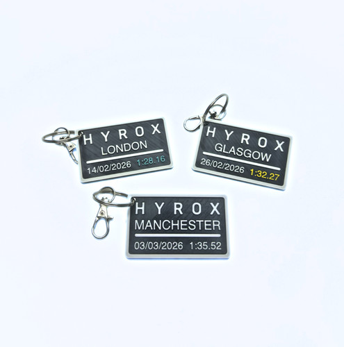 Hyrox personalised medal - personalised,
