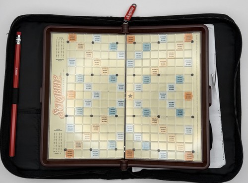 Scrabble deluxe travel - scrabble,