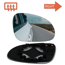 For VW Passat B6 2005-2010 Heated Wing Door Mirror Glass Convex Right Hand Side
