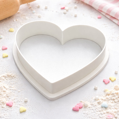 Heart shaped cookie cutter - shaped,