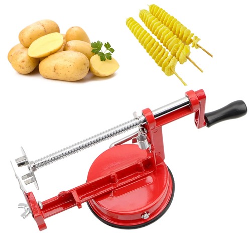 Stainless steel spiral potato - steel,