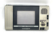 VTG Citizen Portable LCD TV Electronics B&W 04TA-OAB  *TESTED/WORKS/READ!*