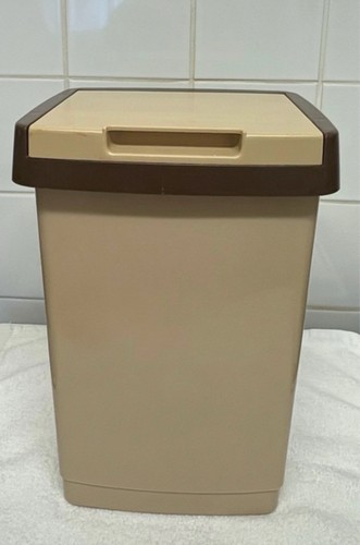 Vintage plastic recycling - vintage, bin