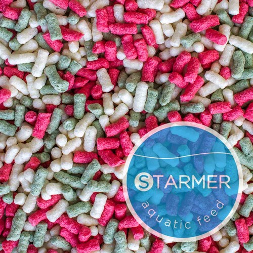 Koi carp pellets floating fish