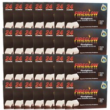 28 x Fire Lighters Long Burning Fireglow 672 Firelighters BBQ Oven Quick Fire