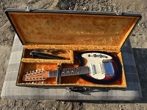Vintage vox mando - vox, mando-guitar