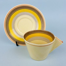 Vtg Clarice Cliff Hand Painted