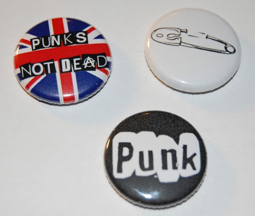 Punk button badge - badge, 25mm