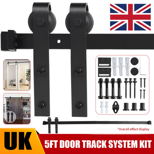 5ft sliding barn door - door, kit