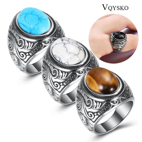 Men retro onyx - onyx, opal
