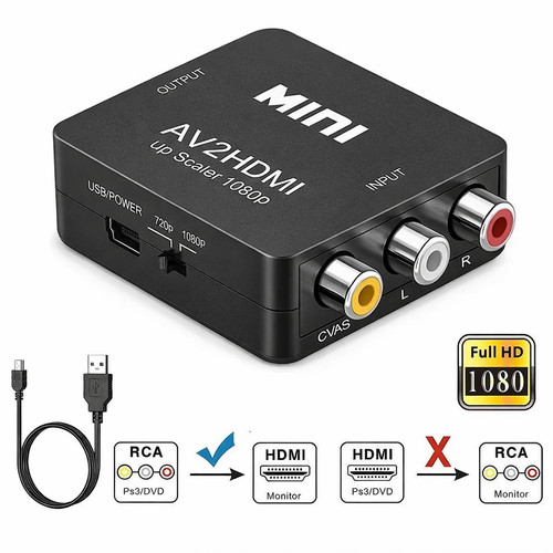 Rca hdmi converter rgb - hdmi,