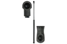 Luggage compartment lid gas