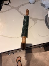 Green Marble Rolling Pin with
