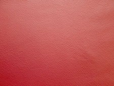Leather upholstery hide Red