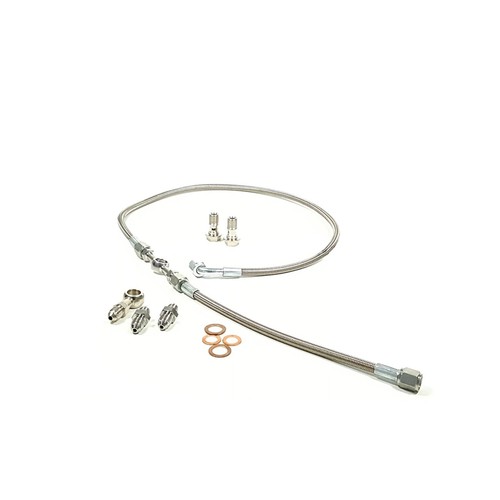 Turbo oil feed line - feed, for