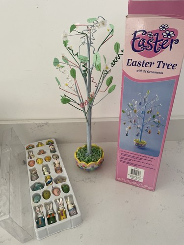 Vintage easter tree and - vintage,