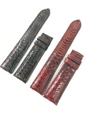 Genuine Chicken Legs Skin Leather Watch Strap Band 18mm/24mm