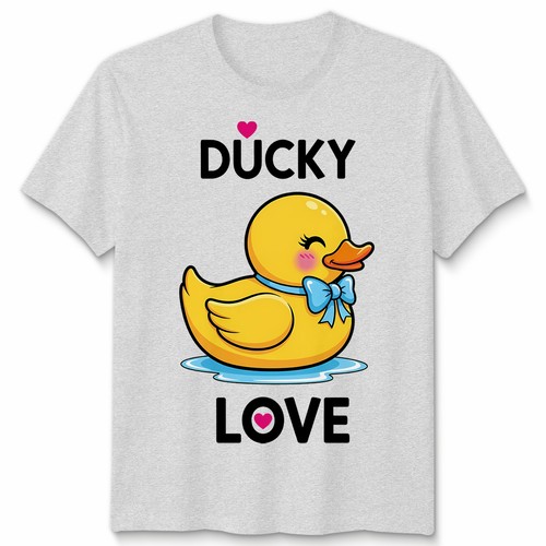 Ducky love rubber duck - love,