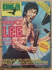 Kung Fu Monthly Magazine No 20 Bruce Lee - With Fold out Poster