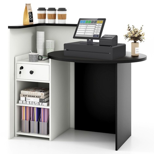 Reception desk front counter - reception,