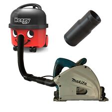 Makita SP6000 240v Corded Plunge Saw Vacuum Adaptor for Numatic Henry Hoover