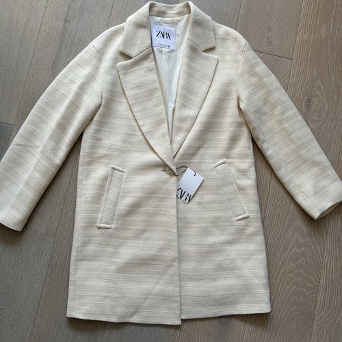 Zara textured coat - textured,
