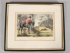 1854 FRAMED ORIGINAL ANTIQUE