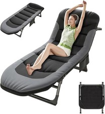 Foldable Sun Lounger, Garden