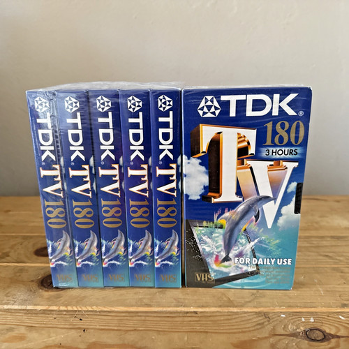 Vhs tdk 180 - 180, (3