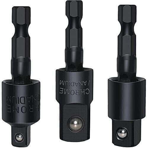 Socket adapter set hex shank - adapter,