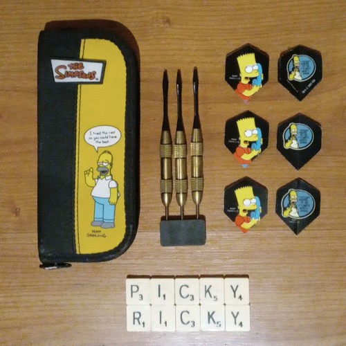 The simpsons darts with - simpsons,