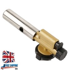 Butane gas torch portable - Culinary cooking BBQ welding 1300°C flame gun NEW