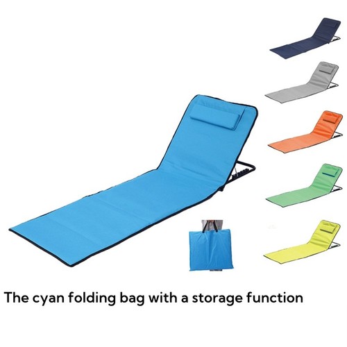 Beach chair with - chair, backrest