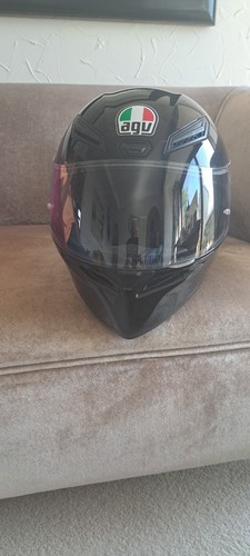 Agv black full face - agv,