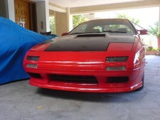 89-91 RX7 FC3S FRP FRONT LIP SPOILER TURBO S5 BUMPER MAZDA STYLE 1990 1991 1989