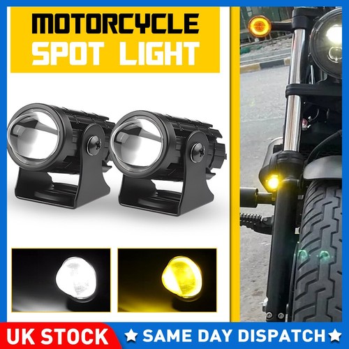 Motorcycle led spot light - 2x,