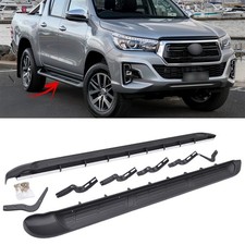 PAIR ALUMINIUM SIDE STEPS