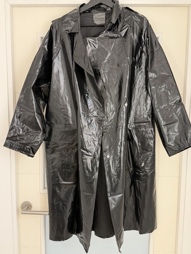 Retro raincoat plastic - , rain