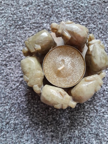 Soap stone hand carved - hand,