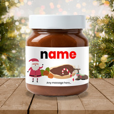 Personalised to fit Nutella or