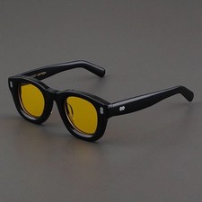 MOSCOT LEMTOSH Sunglasses Men Thick Plate Black Frame Glasses Retro Oval Women